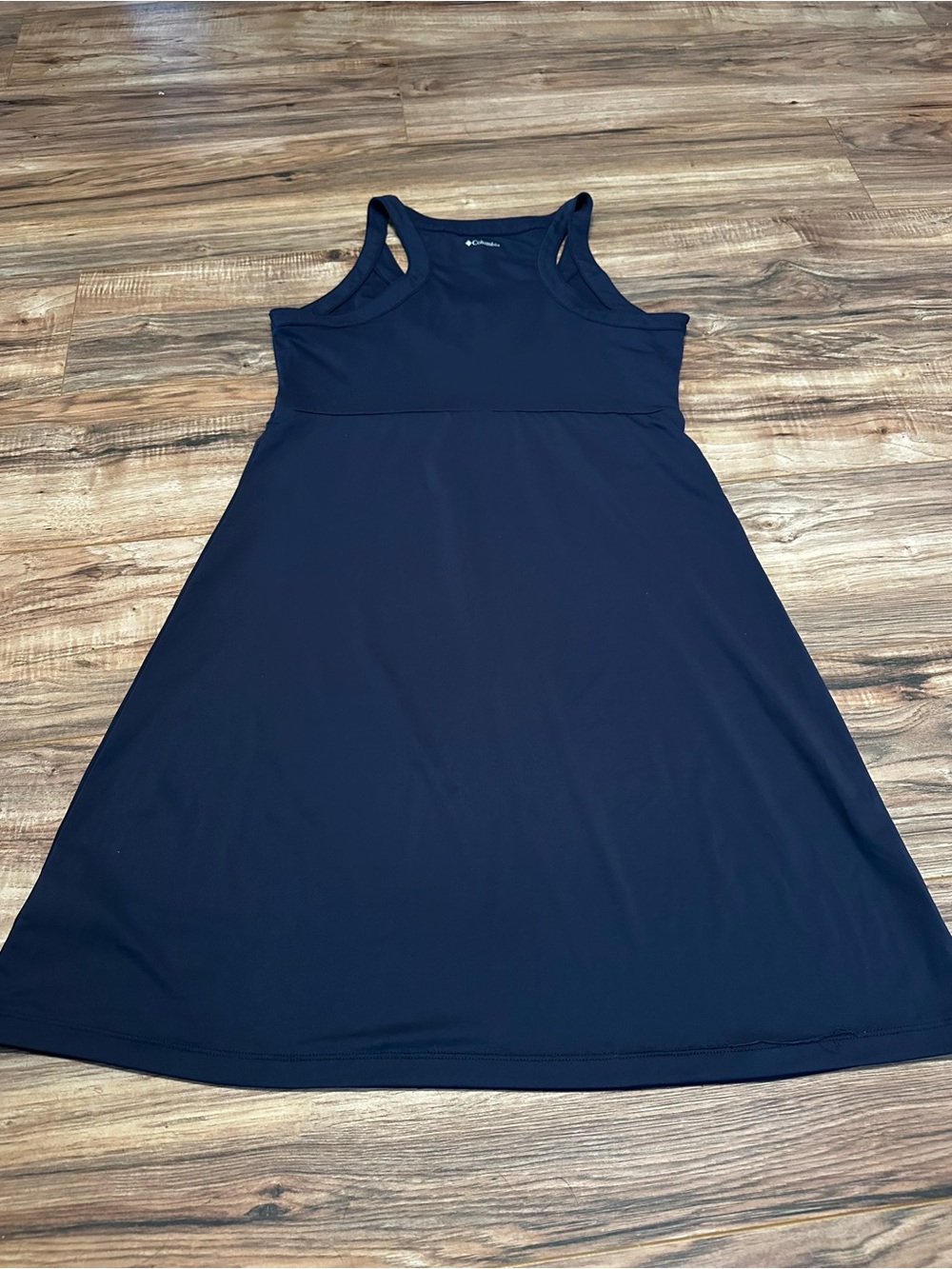 Columbia Navy Racerback Midi A-Line Dress